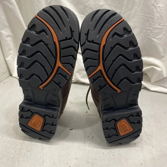 Timberland PRO Men’s Brown Leather Work Shoes – Size 10.5 Wide